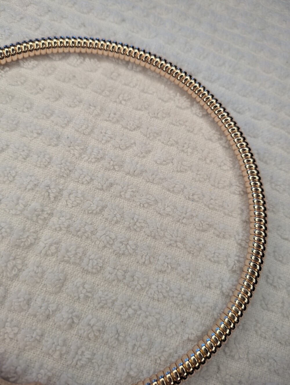 Silver Choker Snake Necklace NWOT - Picture 4 of 9